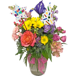 Booming Birthday  from your local Clinton,TN florist, Knight's Flowers